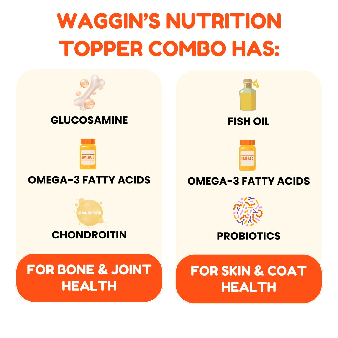 Nutrition Topper Combo (Healthy Skin & Coat + Strong Bones & Joints)